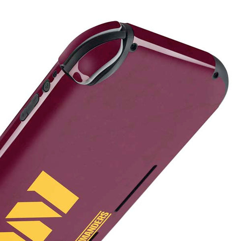 NFL Washington Commanders Distressed Nintendo Switch Lite Skin
